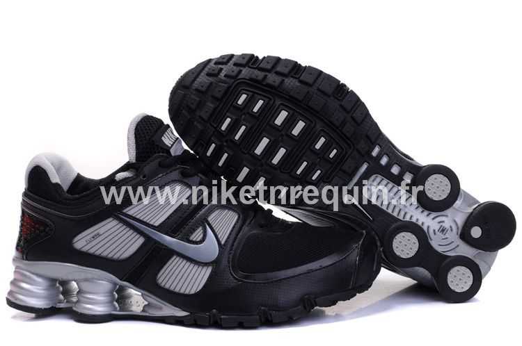 Noires Et Argentees Shox R6